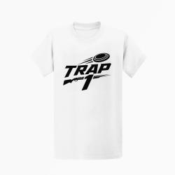 T-shirt Ball Trap Trap1 S&eacute;rie de 25 Blanc