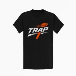 T-shirt Ball Trap Trap1 S&eacute;rie de 25 Noir / Orange