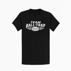 T-shirt Ball Trap Team comp&eacute;tition Blason plateau Noir