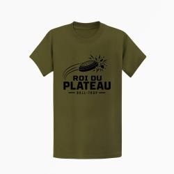 T-shirt Ball Trap Roi du plateau Impact royal Kaki / Noir