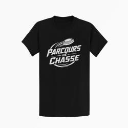 T-shirt Ball Trap Parcours de chasse Tireur Sporting Noir