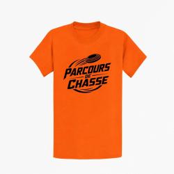T-shirt Ball Trap Parcours de chasse Tireur Sporting Orange
