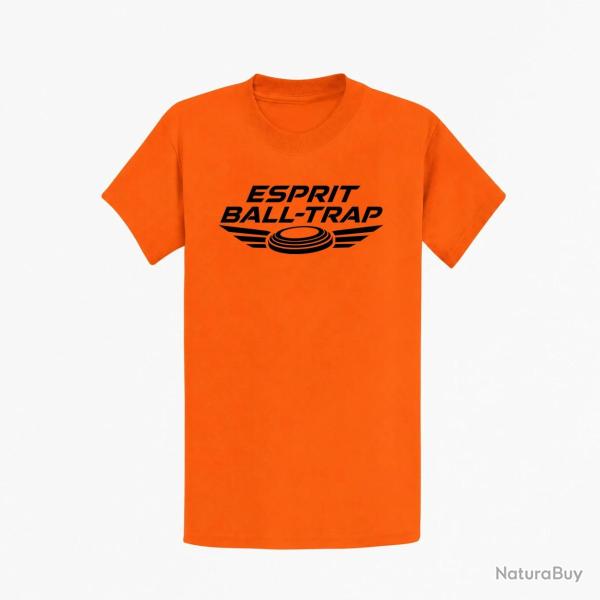 T-shirt Ball Trap Esprit comp�tition Ailes de vitesse Orange