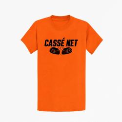 T-shirt Ball Trap Cass&eacute; net Double plateau Orange
