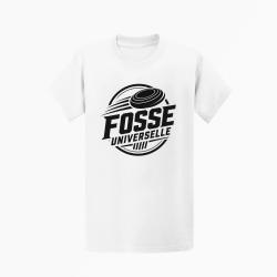 T-shirt Ball Trap Fosse universelle S&eacute;rie de 25 Blanc