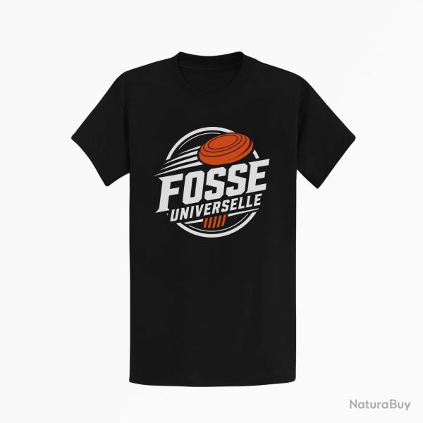 T-shirt Ball Trap Fosse universelle S�rie de 25 Noir / Orange
