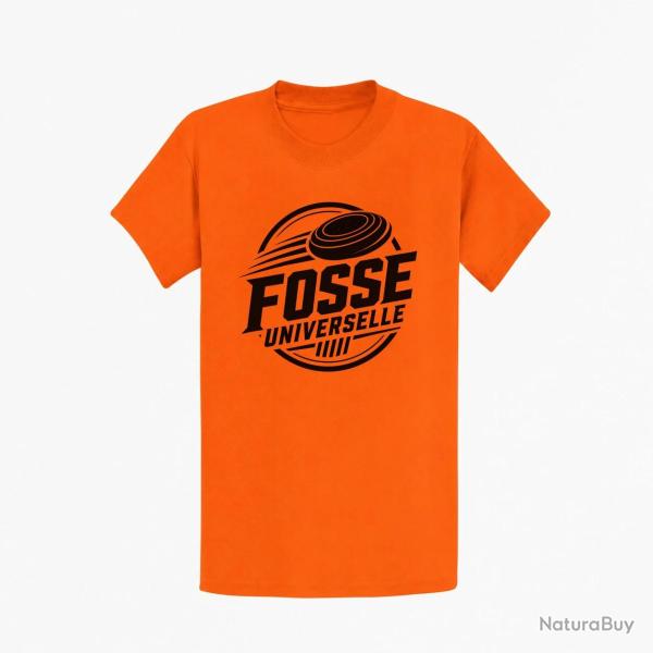 T-shirt Ball Trap Fosse universelle S�rie de 25 Orange