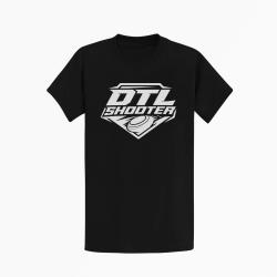 T-shirt Ball Trap DTL Shooter Down The Line Noir