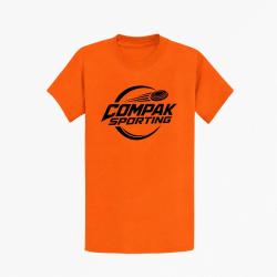 T-shirt Ball Trap Compak Sporting Parcours rapide Orange