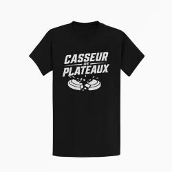 T-shirt Ball Trap Casseur de plateaux Impact explosif Noir