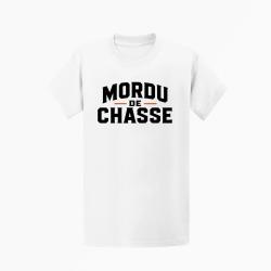 T-shirt Chasse Mordu de chasse Blanc / Orange