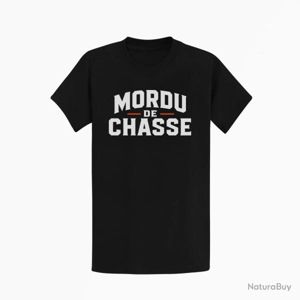 T-shirt Chasse Mordu de chasse Noir / Orange