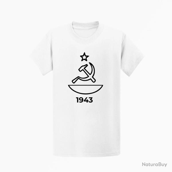 T-shirt ARME Mosin Nagant 1943 Blanc