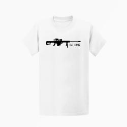 T-shirt ARMES BARRETT 50 BMG Blanc