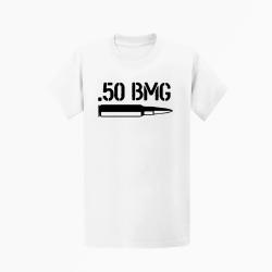 T-shirt CARTOUCHE 50 BMG Blanc