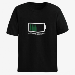 T-shirt ARME Rechargement Noir