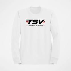 Sweat Tir Sportif TSV Logo vitesse Blanc / Orange