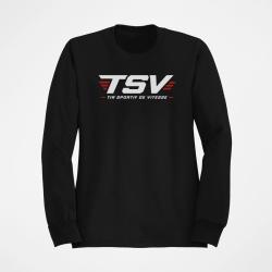 Sweat Tir Sportif TSV Logo vitesse Noir / Orange