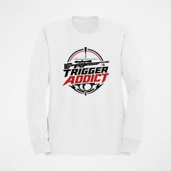 Sweat Tir Sportif Trigger Addict R&eacute;ticule Blanc / Orange