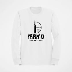 Sweat Tir Sportif TLD au-del&agrave; de 1000 m Blanc