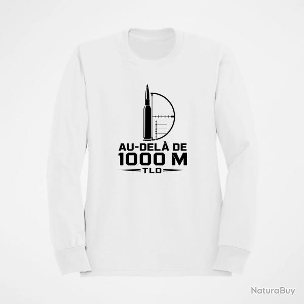 Sweat Tir Sportif TLD au-del� de 1000 m Blanc
