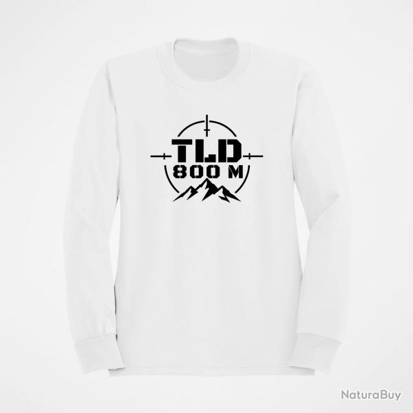 Sweat Tir Sportif TLD 800 m�tres Blanc