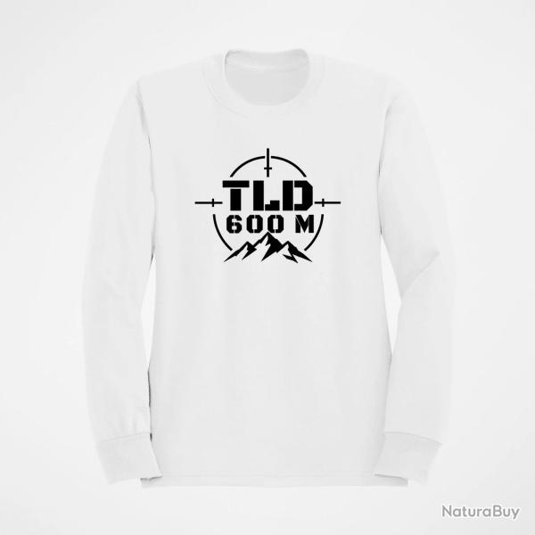 Sweat Tir Sportif TLD 600 m�tres Blanc