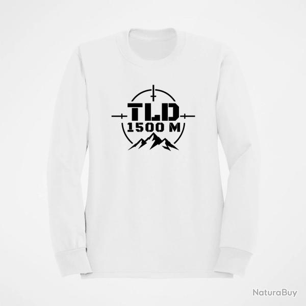 Sweat Tir Sportif TLD 1500 m�tres Blanc