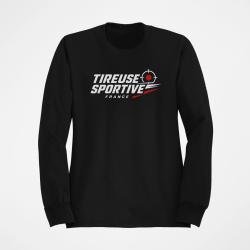 Sweat Tir Sportif Tireuse sportive France Noir / Orange