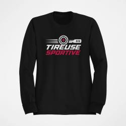 Sweat Tir Sportif Tireuse sportive Cible dynamique Noir / Orange