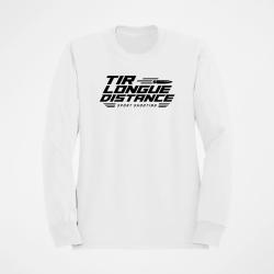 Sweat Tir Sportif Tir longue distance Sport Shooting Blanc