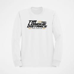 Sweat Tir Sportif Tir longue distance Sport Shooting Blanc / Orange