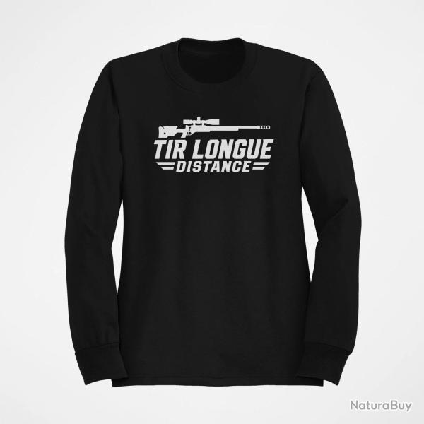 Sweat Tir Sportif Tir longue distance Carabine Noir