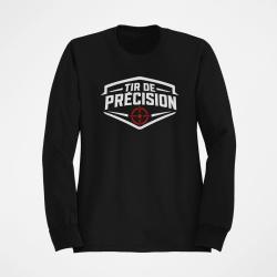 Sweat Tir Sportif Tir de pr&eacute;cision Blason cible Noir / Orange