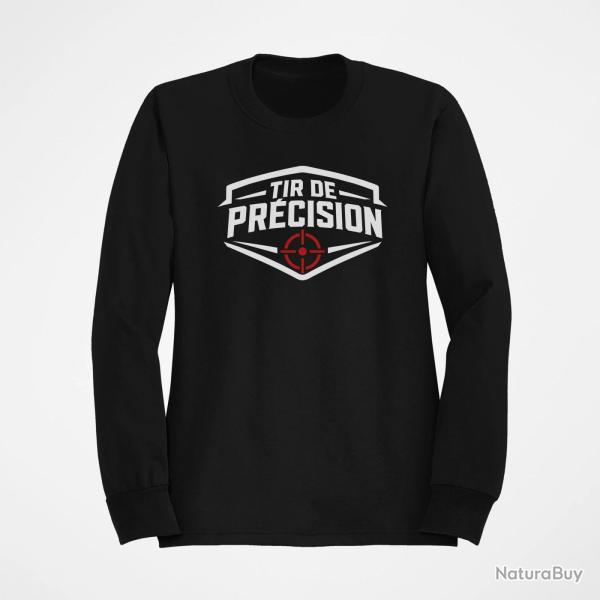 Sweat Tir Sportif Tir de pr�cision Blason cible Noir / Orange