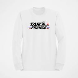 Sweat Tir Sportif TAR France Monocoup Blanc / Orange