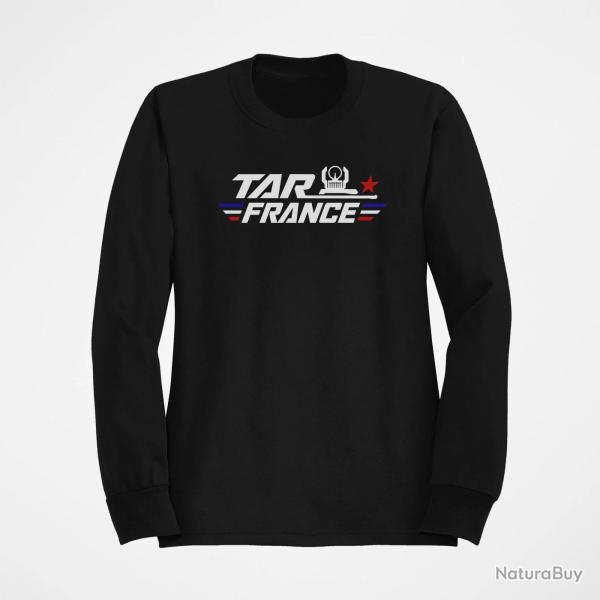 Sweat Tir Sportif TAR France Monocoup Noir / Orange
