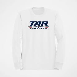 Sweat Tir Sportif TAR France Cible Blanc / Orange