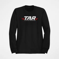 Sweat Tir Sportif TAR Tir aux armes r&eacute;glementaires Embl&egrave;me Noir / Orange