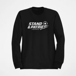 Sweat Tir Sportif Stand et patrie France Noir