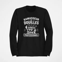 Sweat Tir Sportif Ramasseur de douilles professionnel Noir