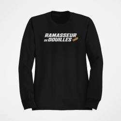 Sweat Tir Sportif Ramasseur de douilles pro Noir / Orange