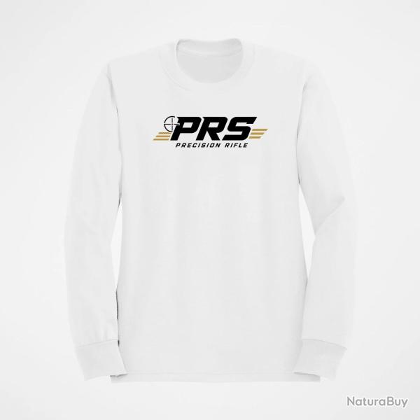 Sweat Tir Sportif PRS Blanc / Orange