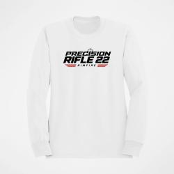 Sweat Tir Sportif Precision Rifle 22 Rimfire Blanc / Orange
