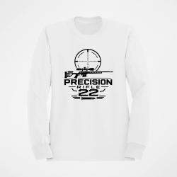 Sweat Tir Sportif Precision Rifle 22 Cartouche Blanc