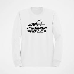 Sweat Tir Sportif Precision Rifle Cible et carabine Blanc