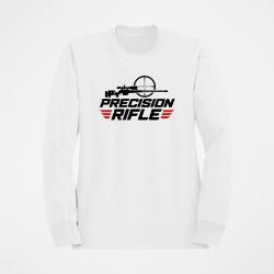 Sweat Tir Sportif Precision Rifle Cible et carabine Blanc / Orange