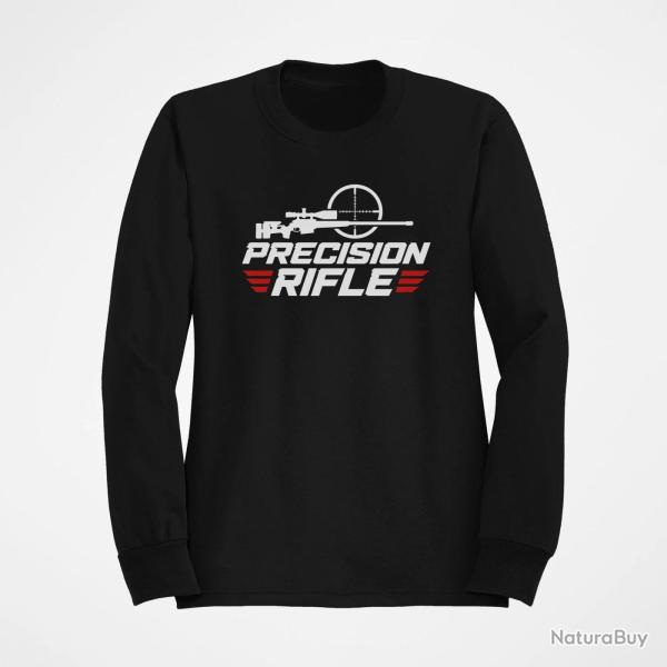 Sweat Tir Sportif Precision Rifle Cible et carabine Noir / Orange