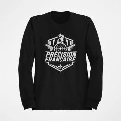 Sweat Tir Sportif Pr&eacute;cision fran&ccedil;aise Noir
