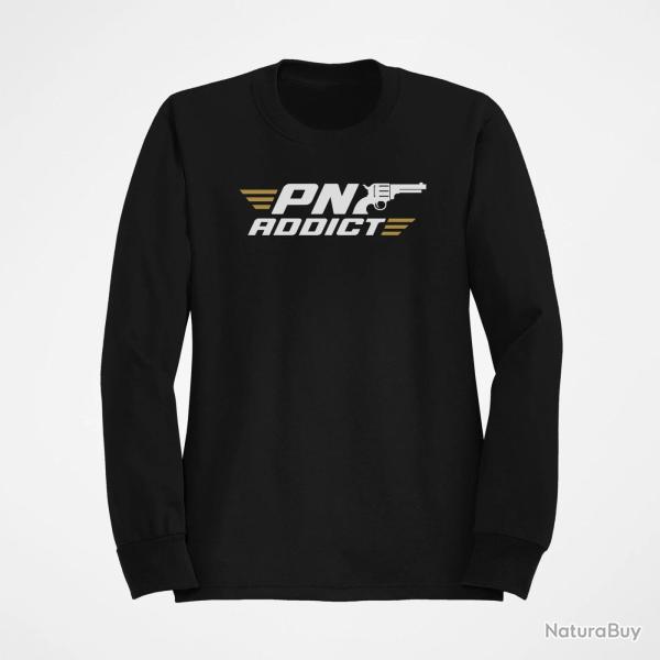 Sweat Tir Sportif PN Addict Noir / Orange